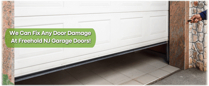 Garage Door Off Track In Freehold NJ